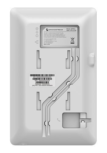 Teléfono IP Hotelero Grandstream GHP620 2 (Blanco)