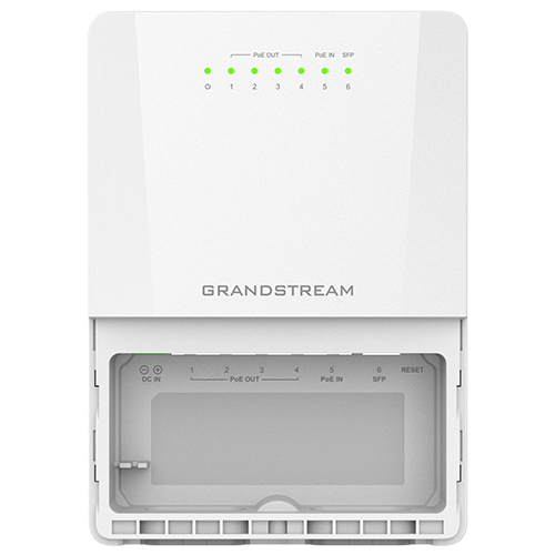 Switch Para exterior 6 Puertos Gigabit 1 Puerto SFP Grandstream GWN7710R 2