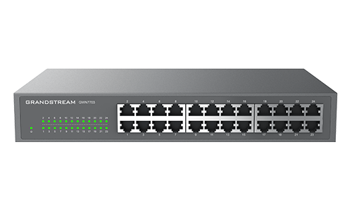 Switch 24 Puertos Gigabit Grandstream GWN7703